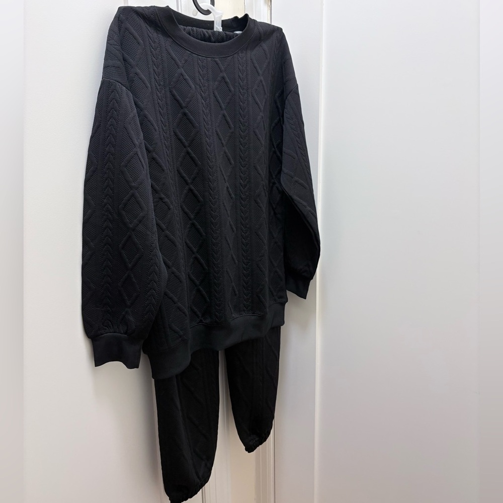 Black Crew Neck Sweater